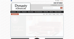 Desktop Screenshot of dynastyfurniture.com
